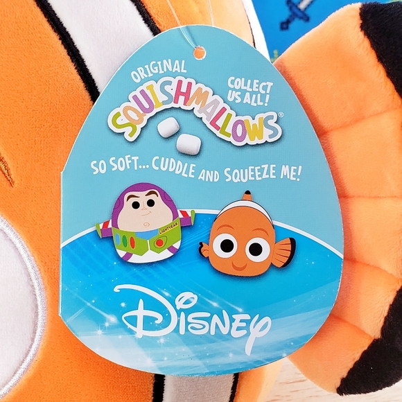 Squishmallow Nemo the Clownfish 10" 2020 UltraSoft Disney Pixar Film Plush - Picture 10 of 12